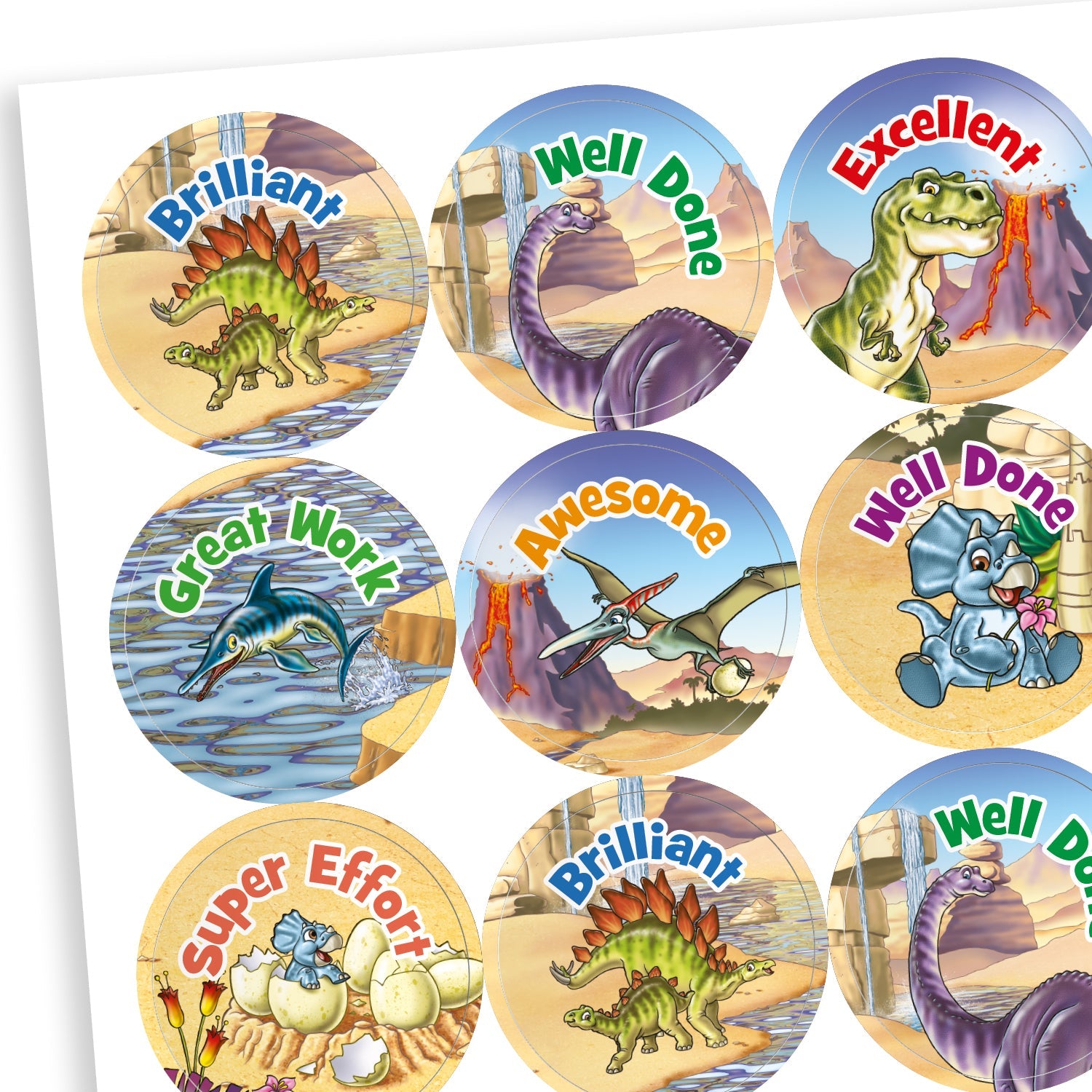 Sinclair Dino Vinyl Cut Sticker Decal - 18 Inch, Full Color