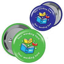 10 Personalised Reading Badges