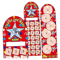 30 Star Of The Week Bookmarks