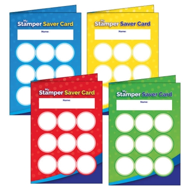 32 House Colour Stamper Saver Cards - A6