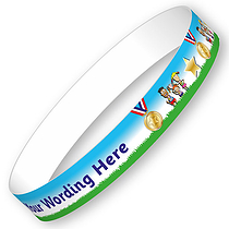 5 Personalised Sports Day Wristbands