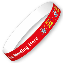 5 Personalised Star of the Week Wristbands