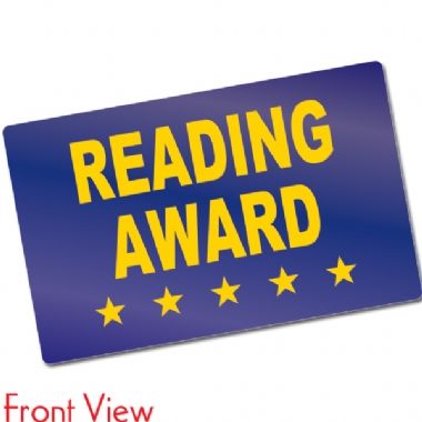Reading Award CertifiCARDS (10 Cards - 86mm x 54mm)