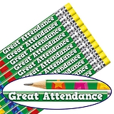12 Great Attendance Pencils