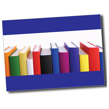 Personalised Books Postcard - A6