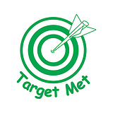Target Met Stamper - Green - 25mm