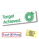 Target Achieved Target Twist N Stamp Brick - Green