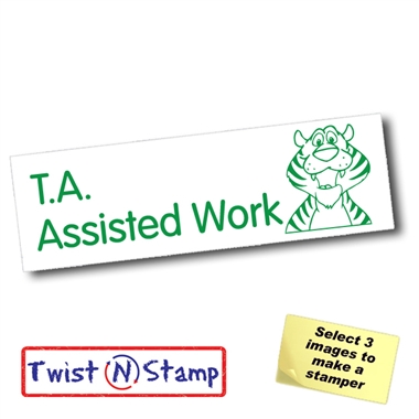 Assisted/Independent Work Twist N Stamp Set
