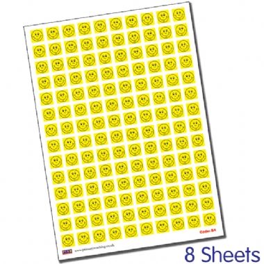 4480 Smiles Stickers - 16mm
