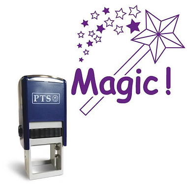 Magic Wand Stamper - Purple - 25mm