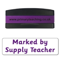 Marked by Supply Teacher Stakz Stamper - Purple - 44 x 13mm