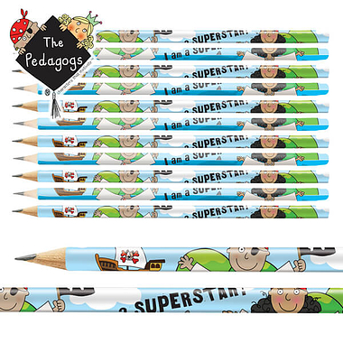 Pedagogs Pirate Pencils (12 Pencils)