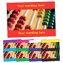 Personalised Abacus Postcard - A6