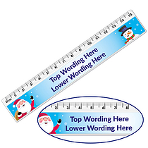 Personalised Christmas Ruler - 15cm