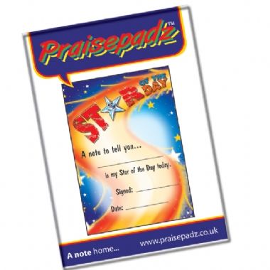Star of the Day Praisepad - 60 Pages - A6