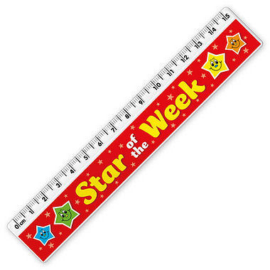 12 Star of the Week Pencil and Ruler Bundle