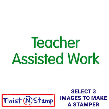 Teacher Assisted Work Twist N Stamp Brick - Green