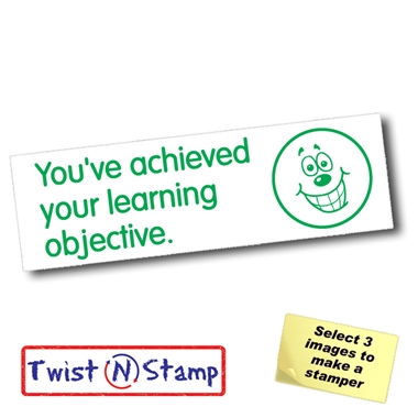 Learning Objectives Twist N Stamp Set