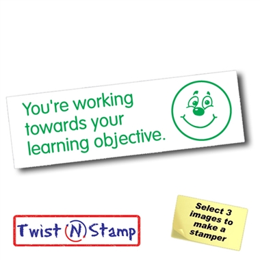 Learning Objectives Twist N Stamp Set