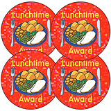 Holographic Lunchtime Award Stickers (35 Stickers - 37mm)