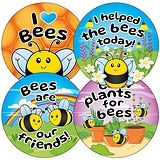 Save the Bees - Early Years Stickers (35 Stickers - 37mm)