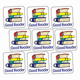 Good Reader Stickers (140 Stickers - 16mm)