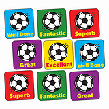 Football Stickers (140 Stickers - 16mm)