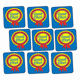 Good Effort Stickers - Rosette (140 Stickers - 16mm)