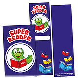 Super Reader Bookmarks (30 Bookmarks - 59mm x 210mm)