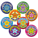Headteacher's Award Badges - Maxipack (40 Badges - 38mm) Brainwaves