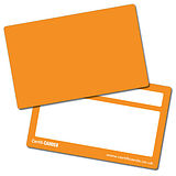House Colour Orange CertifiCARDS (10 Wallet Sized Cards)