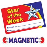 10 Magnetic Star of the Week CertifiCARDs