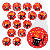 Magic Maths Stickers (196 Stickers - 10mm)