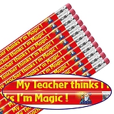 My Teacher Thinks I'm Magic Pencils - Metallic Finish (x12)