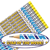 12 Star of the Week Pencils - Blue
