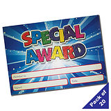  Special Award Certificates (20 Certificates - A5)