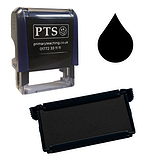 Ink Pad Refill for Stampers - Black Ink (38mm x 15mm)