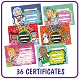 36 Certificates - Pedagogs - A5