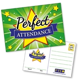 Perfect Attendance Postcards Home (20 Postcards - A6)
