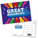 20 Great Attendance Postcards - A6