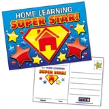 20 Home Learning Super Star Postcards - A6