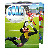 Sticker Saver Reward Cards - Football Scene (10 Cards - A5)