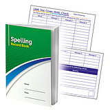 Spelling Record Book - A5