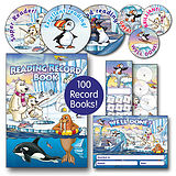 100 Reading Record Books Value Pack - Polar - A5