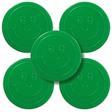 Plastic Token (50 Green Tokens - 35mm)