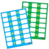 Write & Wipe Double Sided Addition & Subtraction Poster (A2 - 620mm x 420mm)