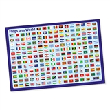 Flags of the World Poster (A2 - 620mm x 420mm)