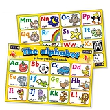 The Alphabet (2 Posters - A2 - 620mm x 420mm)