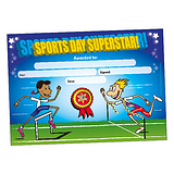 Sports Day Superstar Certificates (20 Certificates - A5)