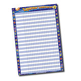 Superstar Learners Sticker Collector Chart - A2